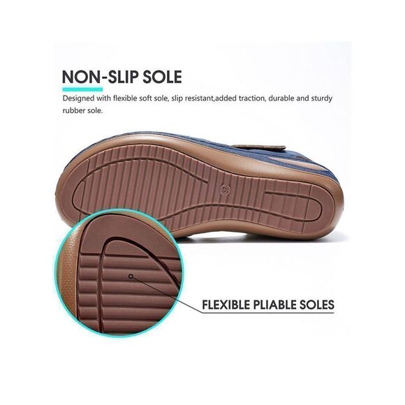 NEW Sandals Ankle Strap Comfortable Round Toe Shoes 9.5 - Picture 3 of 7